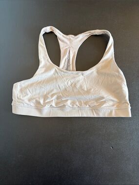 lululemon athletica Light Beige Racerback Sports Bra